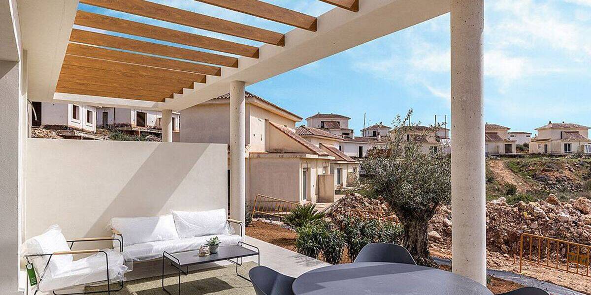 Gemütliche Terrasse zum Verweilen mit Freunden und Familie
